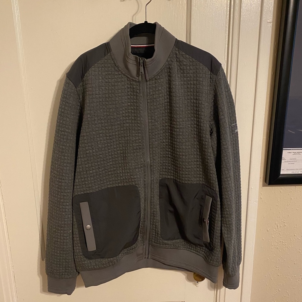Bugatchi Zip Up Jacket - Adios Golf Club